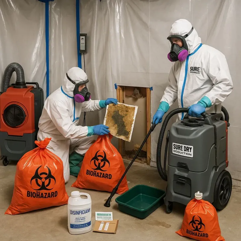 Contaminated Water Handling Protocols process in Lea Hill, WA