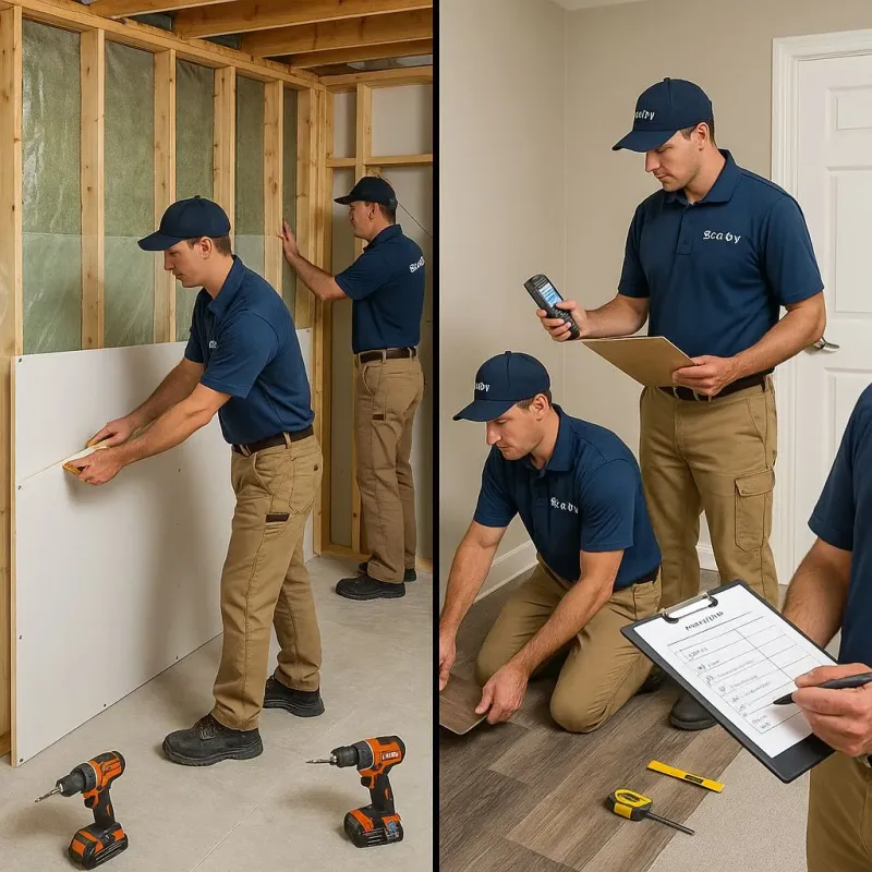 Repairs and Reconstruction process in Lea Hill, WA